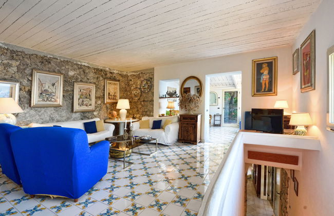 Casa de 4 quartos em Furore com piscina e jardim - Foto 7