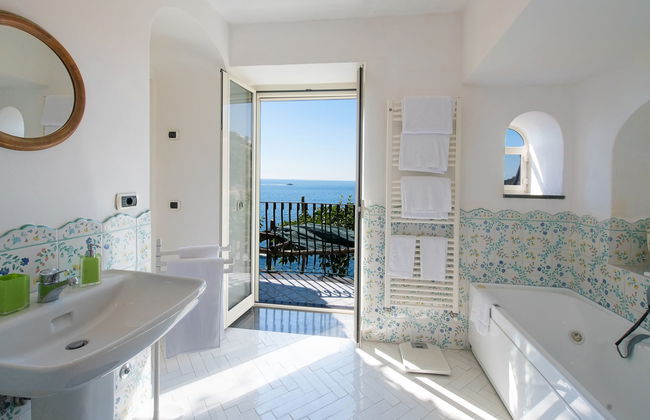Casa de 4 quartos em Furore com piscina e jardim - Foto 41