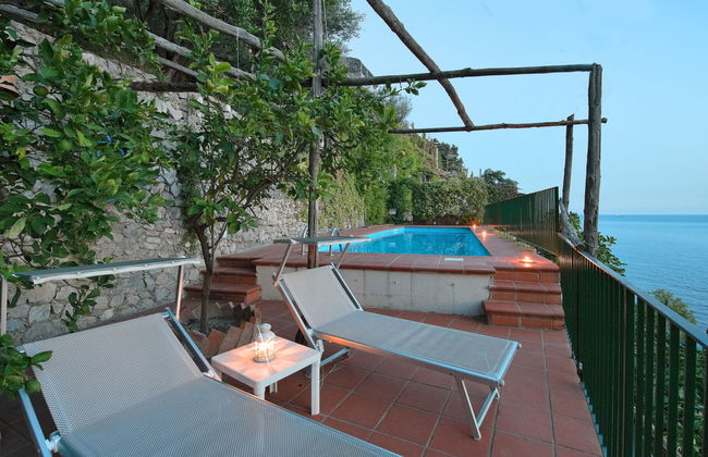 Casa de 4 quartos em Furore com piscina e jardim - Foto 4