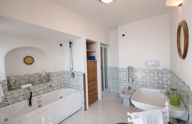 Casa de 4 quartos em Furore com piscina e jardim - Foto 43