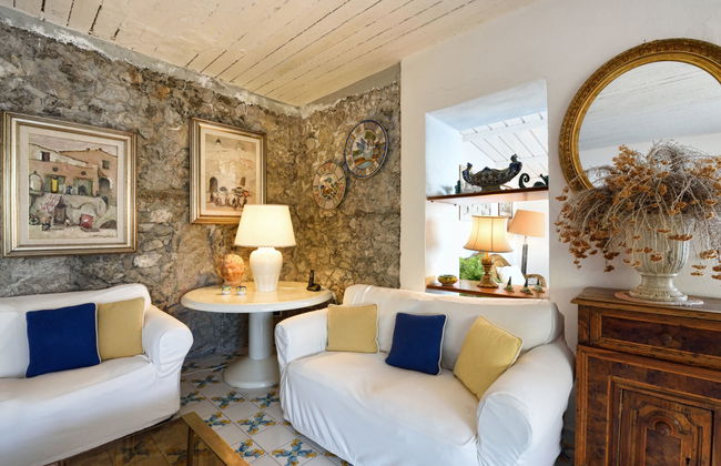 Casa de 4 quartos em Furore com piscina e jardim - Foto 11