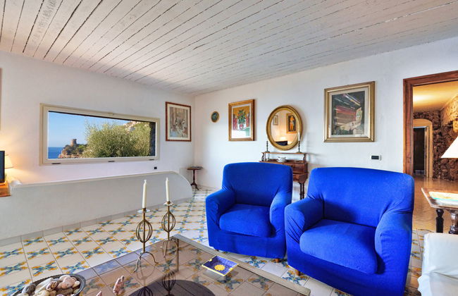Casa de 4 quartos em Furore com piscina e jardim - Foto 10