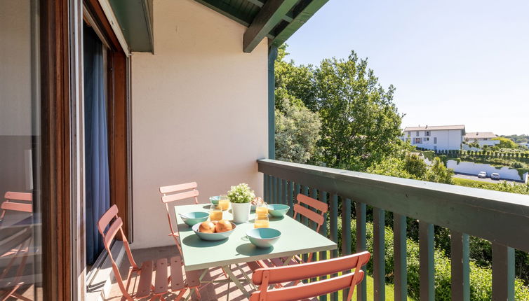 Foto 1 - Apartamento de 1 habitación en Saint-Jean-de-Luz con piscina y vistas al mar