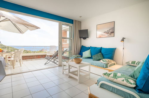 Foto 6 - Apartamento de 2 quartos em Saint-Raphaël com piscina e vistas do mar