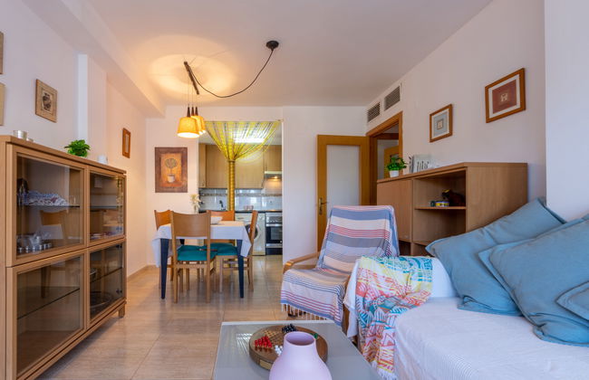 Apartamento de 3 quartos em Salou com piscina e jardim - Foto 6