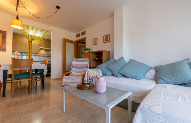 Apartamento de 3 quartos em Salou com piscina e jardim - Foto 7