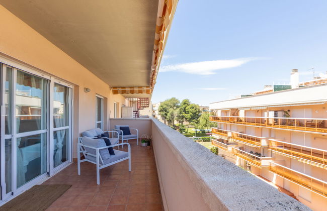 Apartamento de 3 quartos em Salou com piscina e jardim - Foto 18