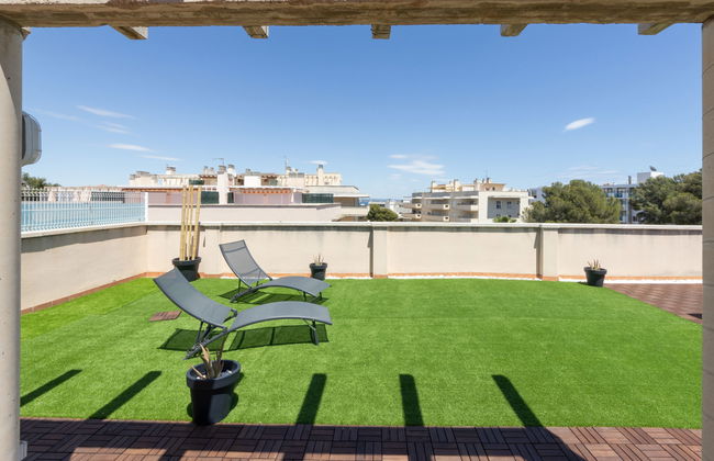 Apartamento de 3 quartos em Salou com piscina e jardim - Foto 17