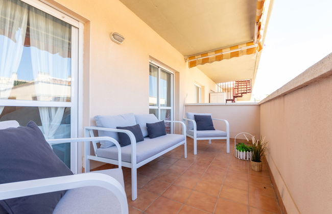 Apartamento de 3 quartos em Salou com piscina e jardim - Foto 19