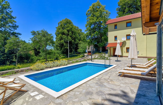 Casa de 7 quartos em Senj com piscina privada e jardim - Foto 12