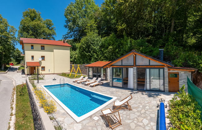 Casa de 7 quartos em Senj com piscina privada e jardim - Foto 26