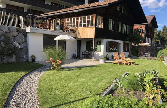 Apartamento de 1 quarto em Adelboden com jardim - Foto 15