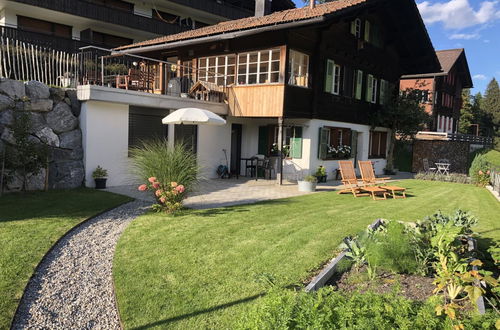 Foto 15 - Apartamento de 1 quarto em Adelboden com jardim