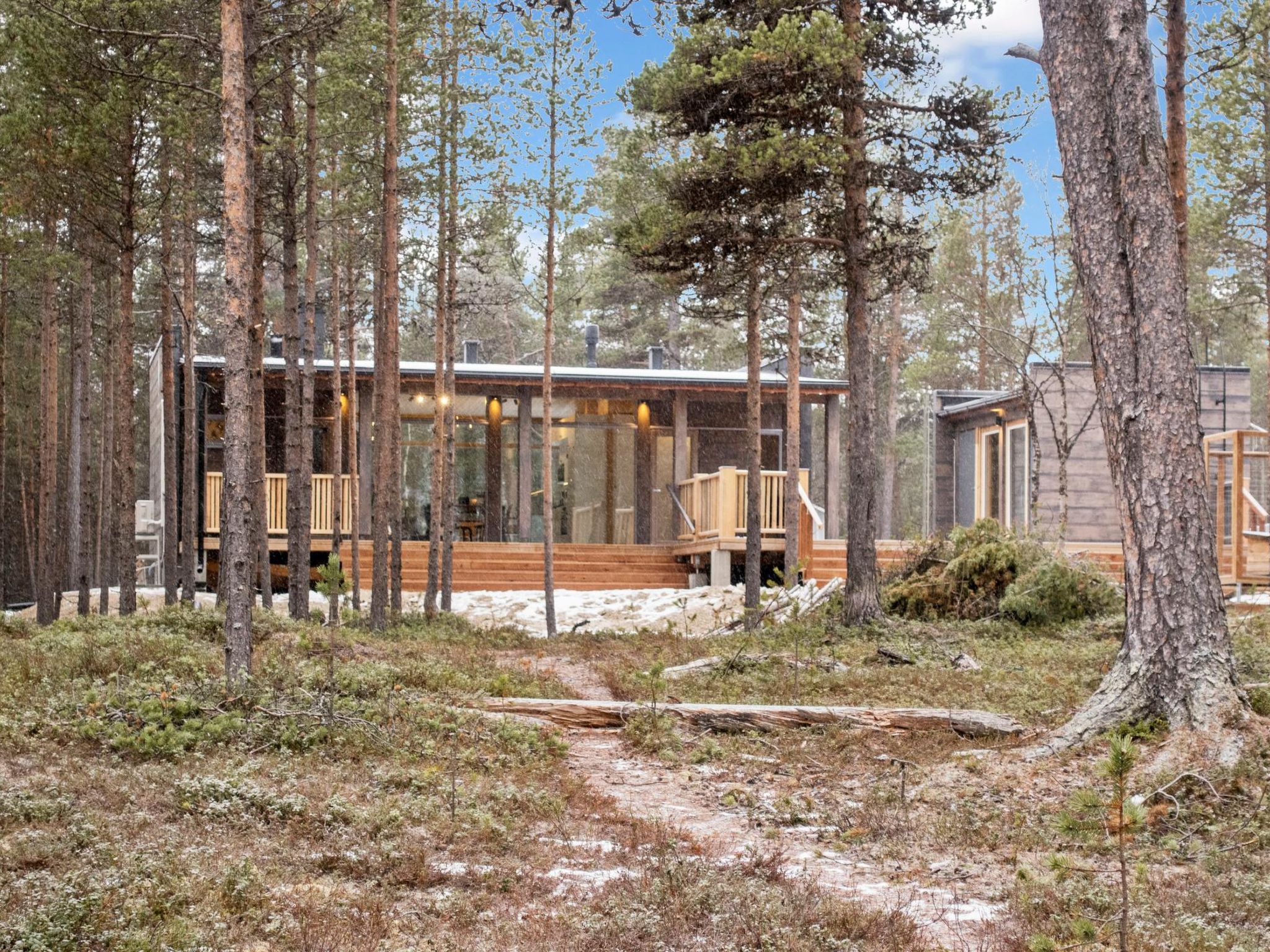 Foto 1 - Haus mit 1 Schlafzimmer in Inari mit sauna und blick auf die berge