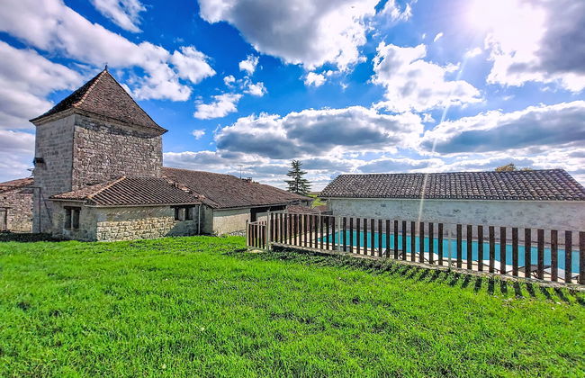 Casa de 3 quartos em Dondas com piscina e jardim - Foto 21