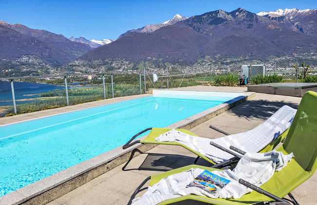 Apartamento de 3 quartos em Gambarogno com piscina e jardim - Foto 18