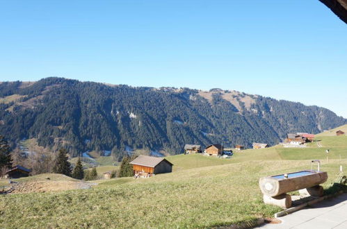 Foto 7 - Appartamento con 2 camere da letto a Lauenen con vista sulle montagne