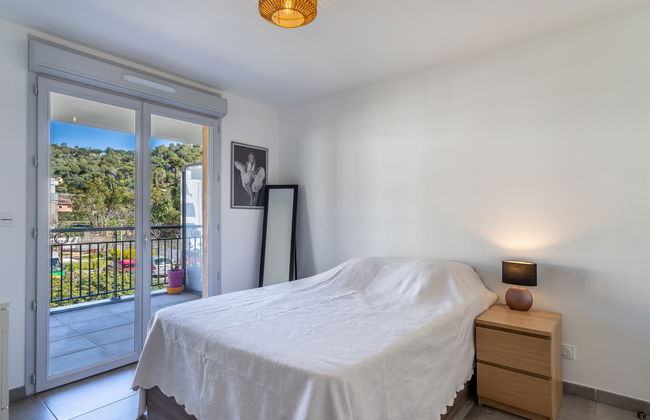 Appartamento con 2 camere da letto a Bormes-les-Mimosas con piscina e giardino - Foto 9