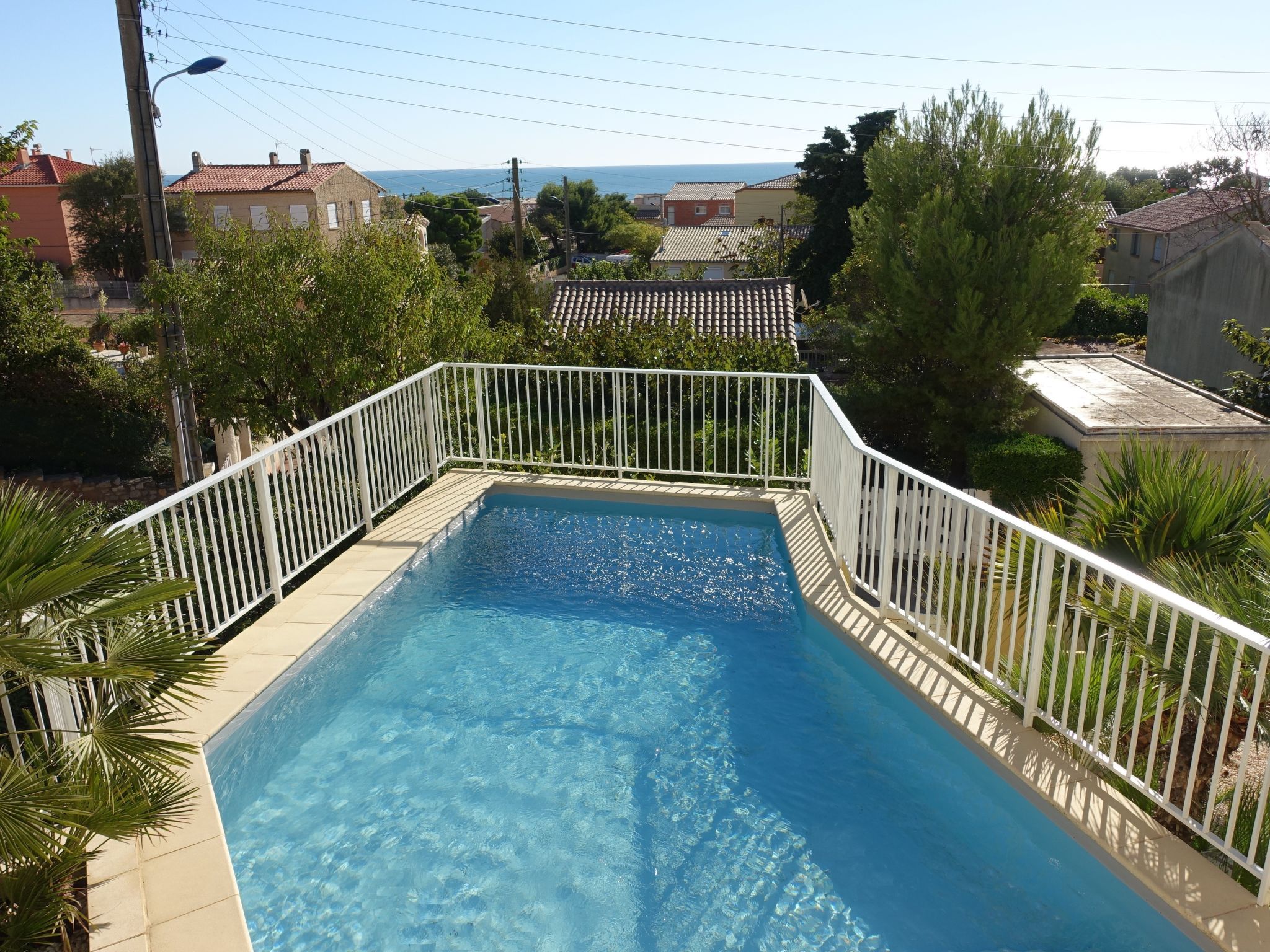 Foto 2 - Casa de 3 habitaciones en Fleury con piscina privada y vistas al mar