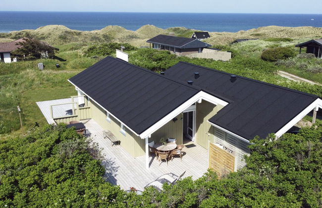 Casa de 2 quartos em Hirtshals com terraço e sauna - Foto 1