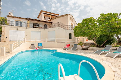 Foto 1 - Casa de 3 habitaciones en Roquebrune-sur-Argens con piscina privada y vistas al mar