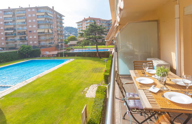 Apartamento de 4 quartos em Santa Susanna com piscina e jardim - Foto 21