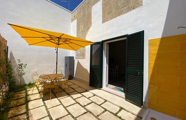 Apartamento de 2 quartos em Vernole com jardim - Foto 1