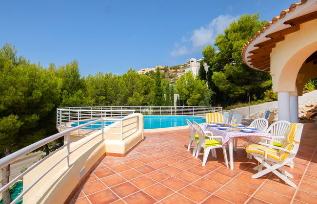 Casa de 4 quartos em Altea com piscina privada e terraço - Foto 28