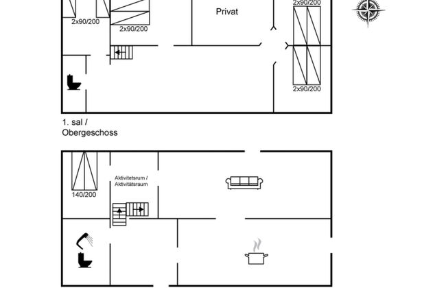 5 bedroom House in Agerskov with terrace - Photo 2