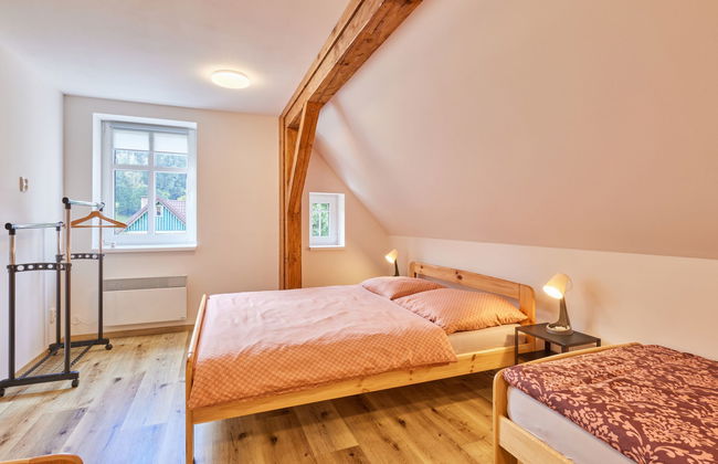 Apartment mit 2 Schlafzimmern in Rudník mit garten - Foto 12