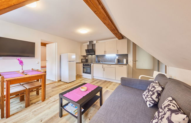 Apartment mit 2 Schlafzimmern in Rudník mit garten - Foto 7
