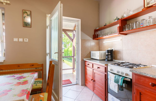 Apartamento de 2 quartos em Balatonkeresztúr com jardim e terraço - Foto 15