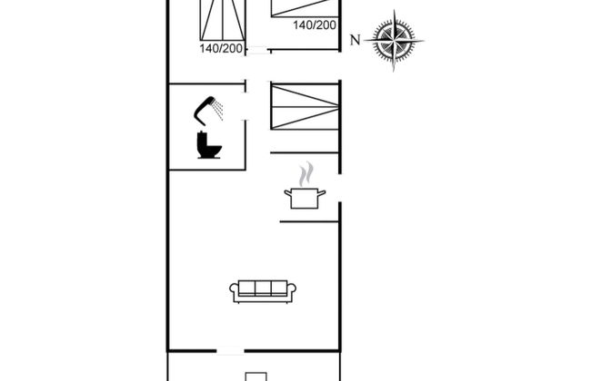Casa de 3 quartos em Østerby Havn com terraço - Foto 2