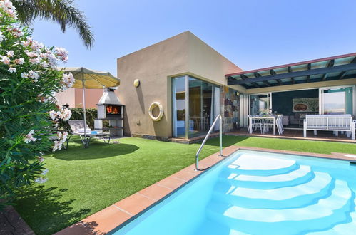 Photo 22 - Maison de 2 chambres à San Bartolomé de Tirajana avec piscine privée et vues à la mer