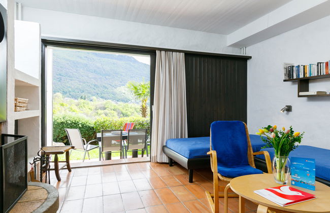 Appartement de 2 chambres à Capriasca avec piscine et jardin - Photo 9
