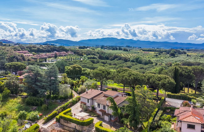Apartamento de 3 quartos em Casale Marittimo com piscina e jardim - Foto 27