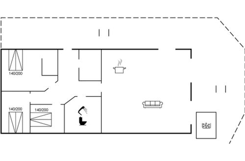 Foto 2 - Casa de 3 quartos em Ebeltoft com terraço e banheira de hidromassagem