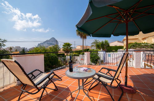 Foto 6 - Casa de 3 habitaciones en Calpe con piscina privada y vistas al mar