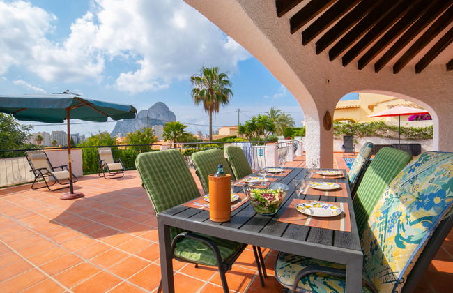 Casa de 4 quartos em Calp com piscina privada e jardim - Foto 25