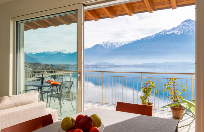 Apartamento de 3 quartos em Gera Lario com jardim - Foto 9