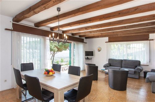 Foto 9 - Casa de 3 habitaciones en Castell-Platja d'Aro con piscina y vistas al mar