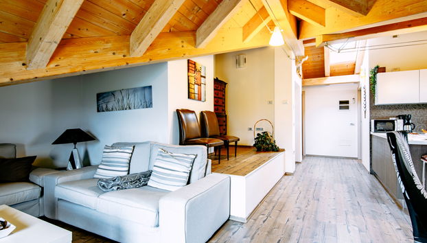 Apartamento de 3 quartos em Calceranica al Lago com jardim - Foto 4