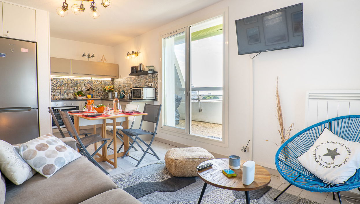 Apartamento de 3 quartos em La Grande-Motte com terraço - Foto 1