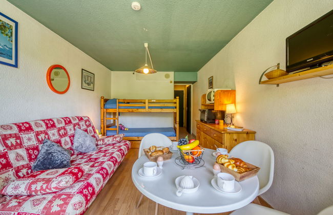Apartamento de 1 quarto em Villarembert com piscina - Foto 8