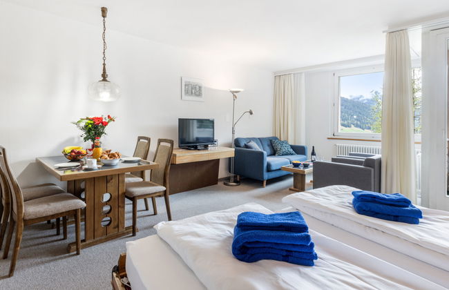 Apartamento de 2 quartos em Davos com sauna - Foto 10
