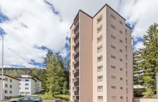 Apartamento de 2 quartos em Davos com sauna - Foto 28