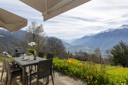 Foto 28 - Casa de 3 habitaciones en Crans-Montana con jardín y vistas a la montaña