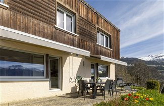 Foto 1 - Casa con 3 camere da letto a Crans-Montana con giardino e vista sulle montagne