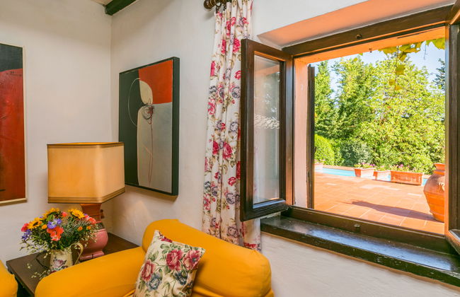 Casa de 2 quartos em Colle di Val d'Elsa com piscina e jardim - Foto 8