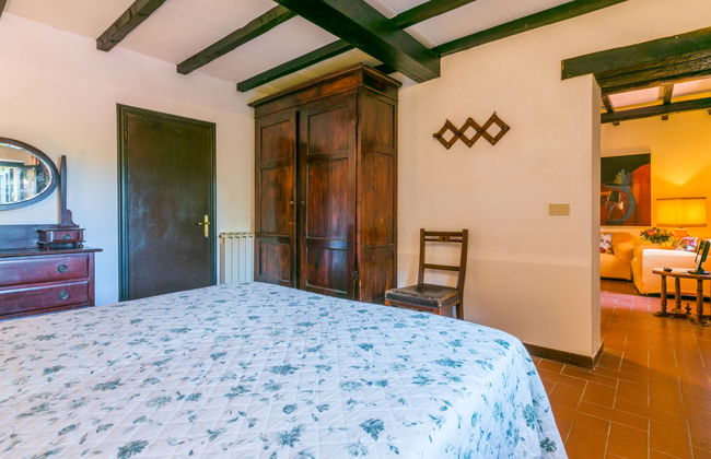 Casa de 2 quartos em Colle di Val d'Elsa com piscina e jardim - Foto 13
